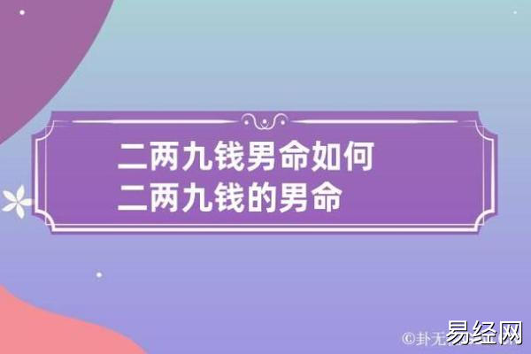 二两九钱命运解析：好命不过二两九代表什么？