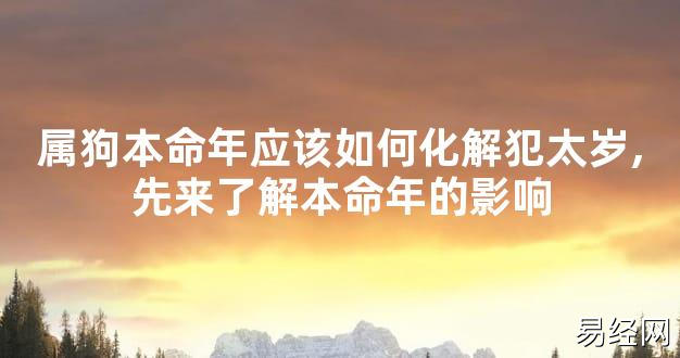 【太岁知识】属狗本命年应该如何化解犯太岁,先来了解本命年的影响,最新太岁