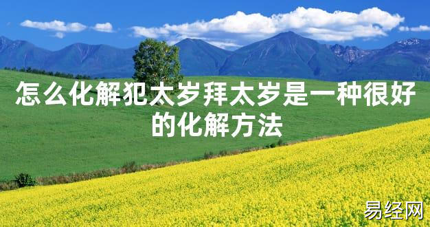 【太岁知识】怎么化解犯太岁拜太岁是一种很好的化解方法,最新太岁