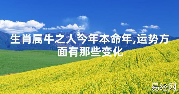 【太岁知识】生肖属牛之人今年本命年,运势方面有那些变化,最新太岁