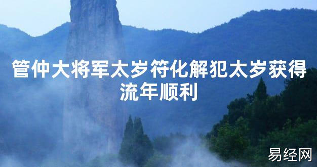 【2024太岁知识】管仲大将军太岁符化解犯太岁获得流年顺利,最新太岁