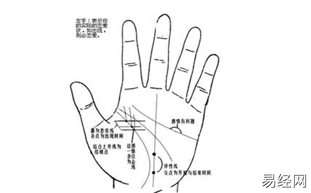 單身的手相