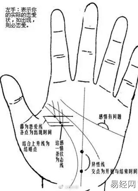 女人手相生命线代表什么生命线起端出现细纹代表