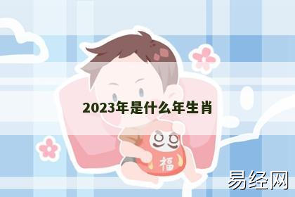 2023年是什么年生肖