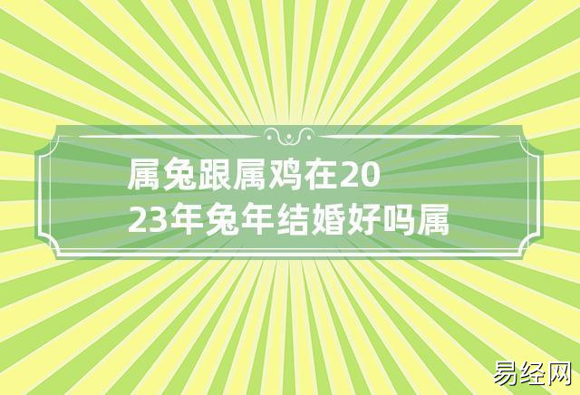 属兔跟属鸡在2023年兔年结婚好吗 属相兔跟属相鸡可以结婚吗