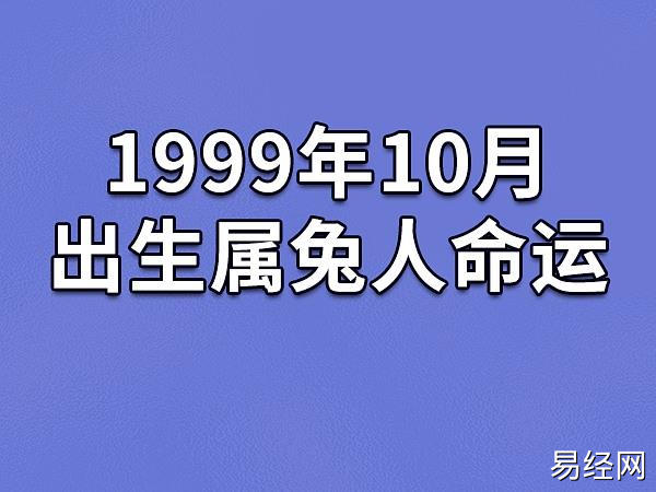 1999年10月出生属兔人命运(农历,爱情,事业运势解析)_吉星堂