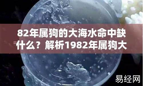 命属狗大海水命五行缺木缺火日主天干水秋季-属狗大海水命适合做什么生意