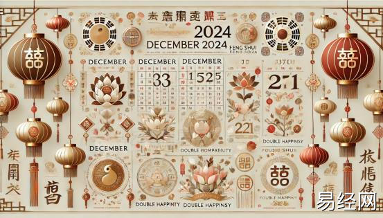 2024年12月黄道吉日 2024年12月结婚最吉利的日子