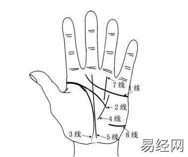 手纹算命图解