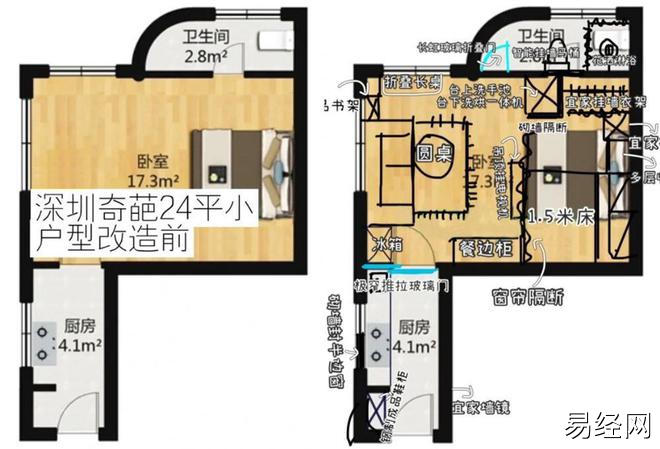 客厅隔断电视墙半通透_南北对流和南北通透_客厅餐厅南北通透要不要做隔断风水