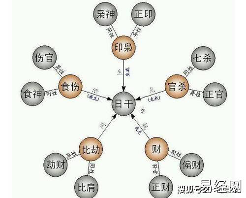 八字十神查询_八字排十神_八字四柱十神算命排盘