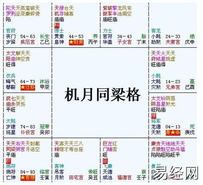 富贵格局紫微斗数_紫微圣人的八字格局_紫微白娘子斗数专版