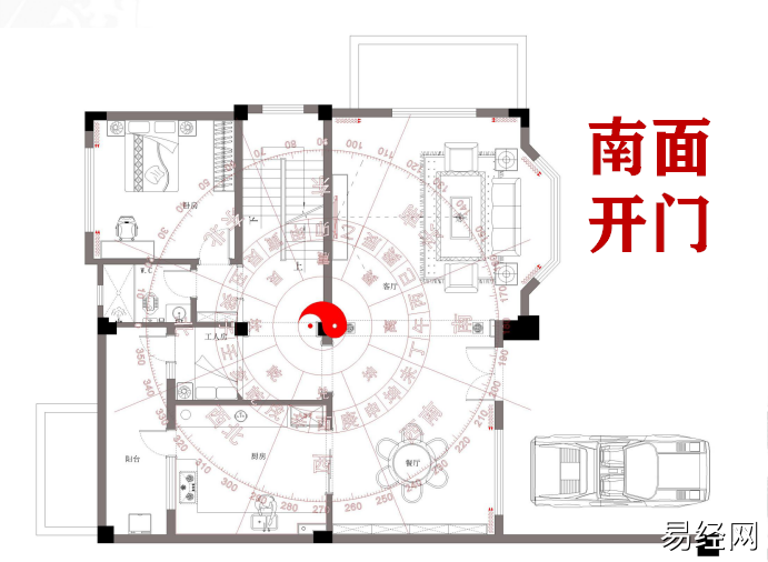 :房子大门朝向朝向风水有哪些学问?