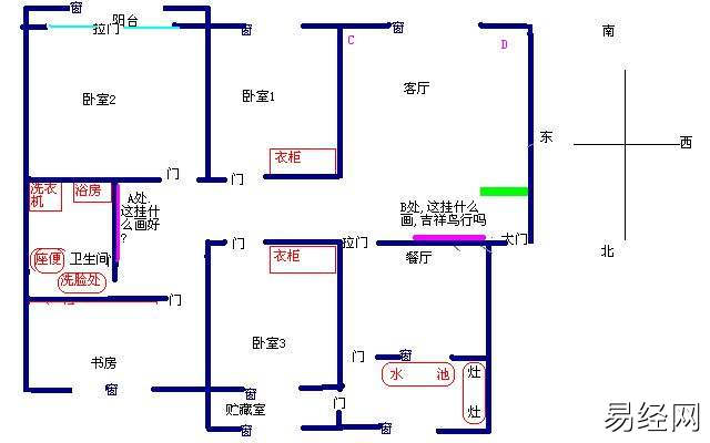 家里客厅怎么摆放风水好客厅挂钟风水图解！！