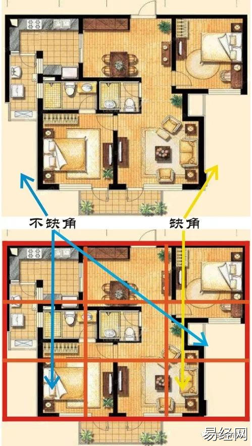 挑选户型也得讲究风水风水学中有很多禁忌户型要避开