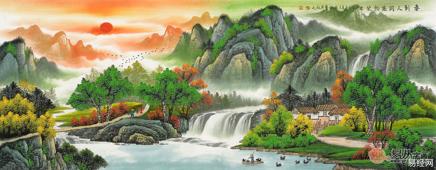 具体的客厅西墙上挂什么画好?盘点你是否知道