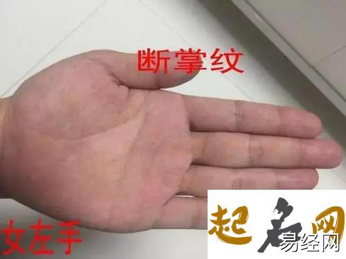 女人断掌的命运如何？ 女人右手假断掌的命运