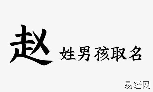 姓赵男孩取一个霸气的名字