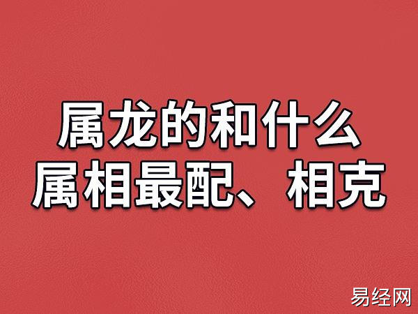 属龙的和什么属相最配,相克