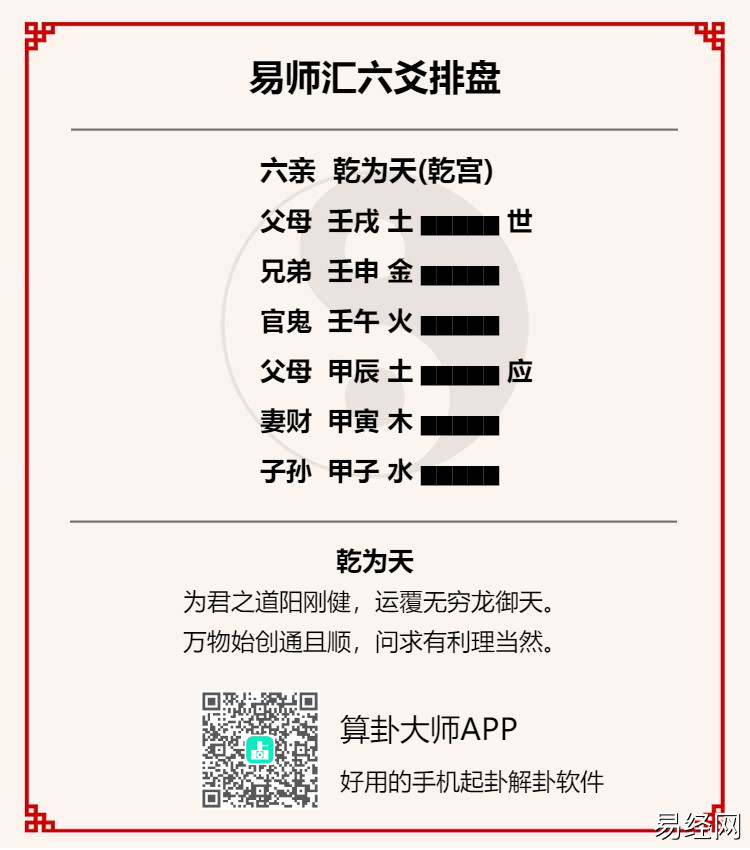 女人占乾为天卦测事业解卦,女占乾卦看姻缘好不好?插图 女人占乾为天卦测事业解卦,女占乾卦看姻缘好不好?插图