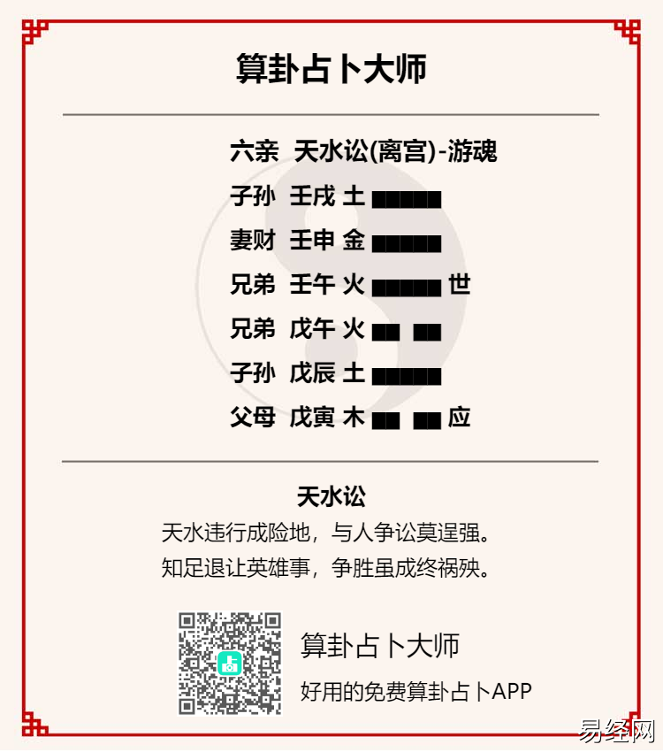 天水讼卦占考试能不能过?是否顺利?天水讼卦学业考试详解插图 天水讼卦占考试能不能过?是否顺利?天水讼卦学业考试详解插图