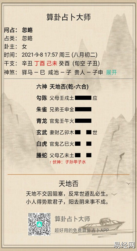 天地否卦求财财运详解,占天地否卦测财运有哪些启示?插图 天地否卦求财财运详解,占天地否卦测财运有哪些启示?插图
