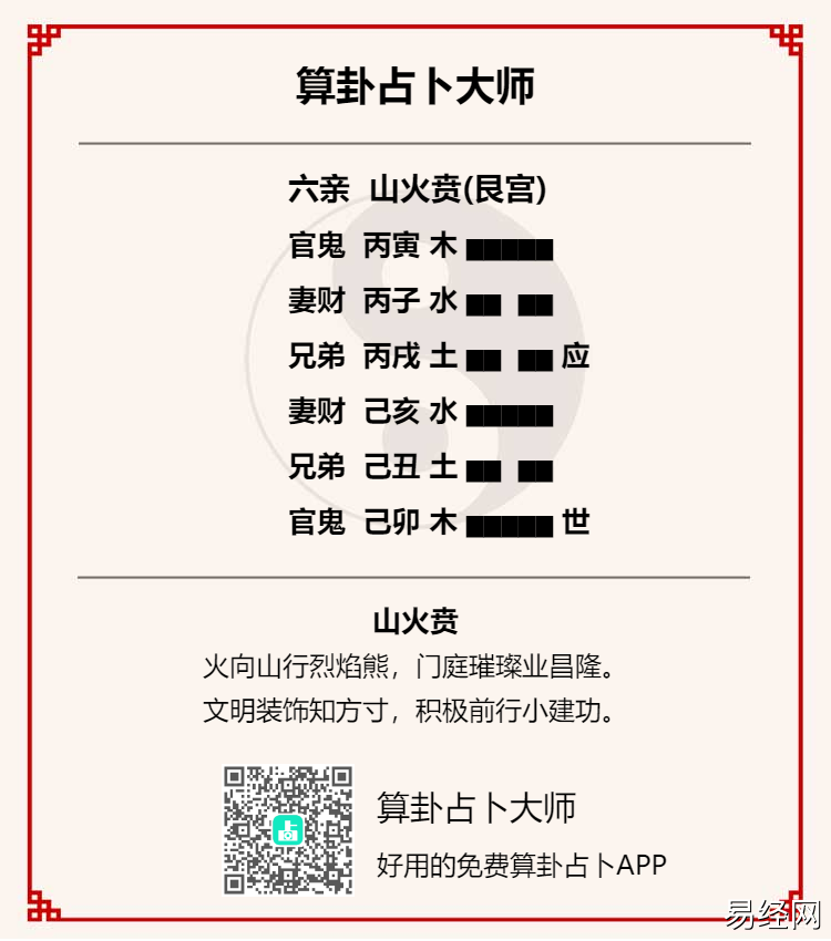 山火贲卦测经营求财详解,六爻山火贲卦占投资经营、求财生意解卦插图 山火贲卦测经营求财详解,六爻山火贲卦占投资经营、求财生意解卦插图