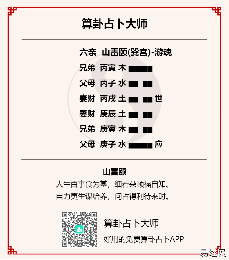 颐卦占考试是否顺利详解,考试占到山雷颐卦预示什么?插图 颐卦占考试是否顺利详解,考试占到山雷颐卦预示什么?插图