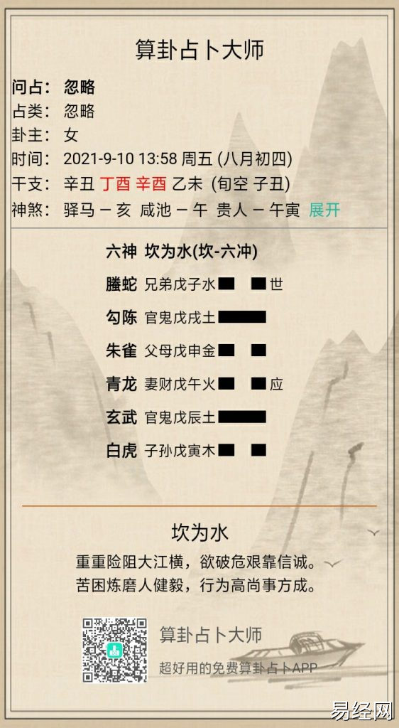 坎为水卦求财财运详解,占得坎为水卦测财运有哪些启示?吉凶如何?插图 坎为水卦求财财运详解,占得坎为水卦测财运有哪些启示?吉凶如何?
