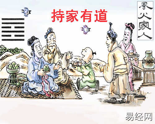 六爻六十四卦之风火家人卦详解，周易64卦第37卦风火家人卦解卦插图1
