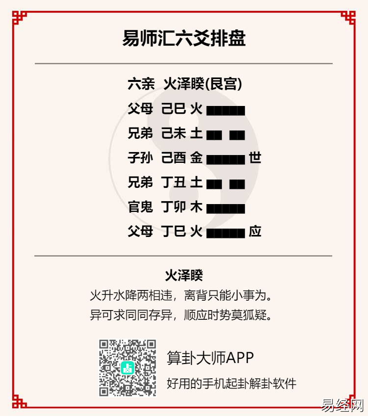 火泽睽卦是吉卦是凶卦?火泽睽卦详解结果吉凶插图 火泽睽卦是吉卦是凶卦?火泽睽卦详解结果吉凶插图