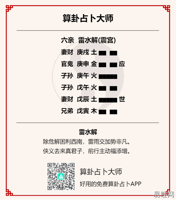 雷水解卦占考试是否顺利详解,考试占到雷水解卦预示什么?插图 雷水解卦占考试是否顺利详解,考试占到雷水解卦预示什么?插图