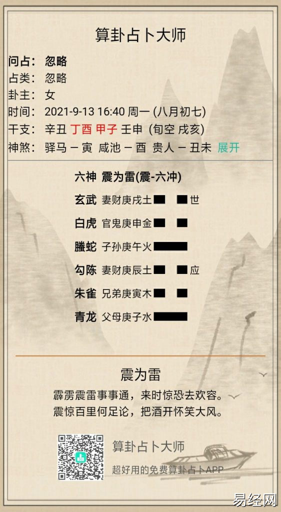 六爻六十四卦之震为雷卦详解,周易64卦第51卦震为雷卦解卦插图 六爻六十四卦之震为雷卦详解,周易64卦第51卦震为雷卦解卦