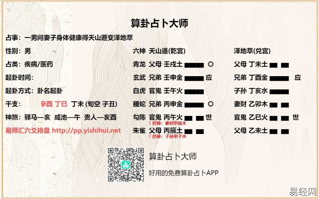 六爻疾病预测总结，六爻测疾病卦例详解插图4