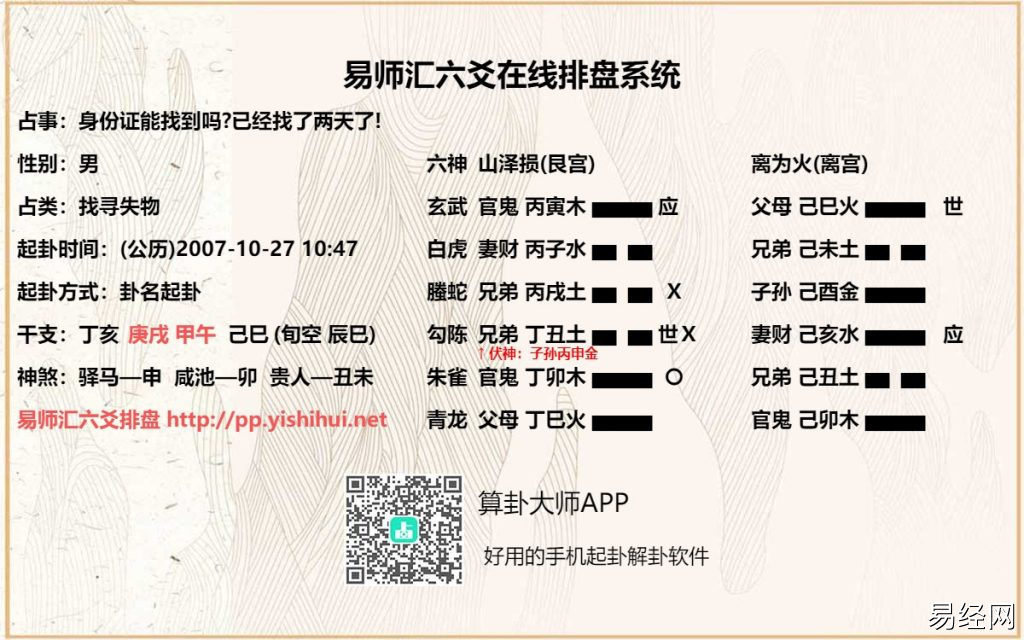 六爻测失物方位如何看? 六爻怎么看失物在什么地方?插图 六爻测失物方位如何看? 六爻怎么看失物在什么地方?插图