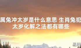 【太岁知识】属兔冲太岁是什么意思 生肖兔犯太岁化解之法都有哪些,最新太岁