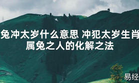 【太岁知识】兔冲太岁什么意思 冲犯太岁生肖属兔之人的化解之法,最新太岁