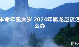 【化解太岁】本命年犯太岁 2024年属龙应该怎么办，最新