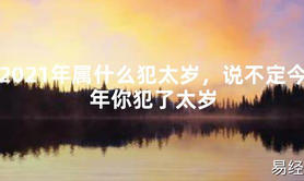 【2024太岁知识】2021年属什么犯太岁，说不定今年你犯了太岁,最新太岁