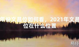 【2024最新风水】年份文昌位如何看，2021年文昌位在什么位置【好运风水】