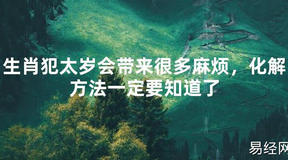 【2024太岁知识】生肖犯太岁会带来很多麻烦，化解方法一定要知道了,最新太岁