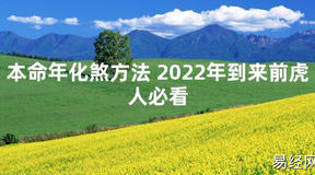 【太岁知识】本命年化煞方法 2024年到来前虎人必看,最新太岁