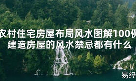 2024风水,农村住宅房屋布局风水图解100例 建造房屋的风水禁忌都有什么【好运风水】