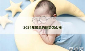 【生肖鼠】2024年属鼠的运势怎么样,2024属鼠