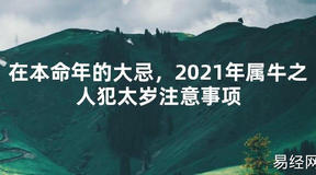 【2024太岁知识】在本命年的大忌，2021年属牛之人犯太岁注意事项,最新太岁