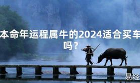 2024最新本命年运程属牛的2024适合买车吗？【化解太岁】