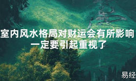 【2024最新风水】室内风水格局对财运会有所影响 一定要引起重视了【好运风水】