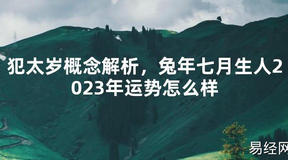 2024最新犯太岁概念解析，兔年七月生人2024年运势怎么样【化解太岁】