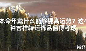 【2024太岁知识】本命年戴什么能够提高运势？这4种吉祥转运饰品值得考虑,最新太岁