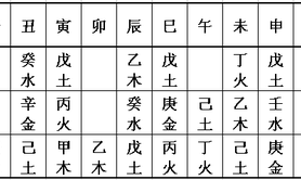 八字命理,地支藏干表,最新八字